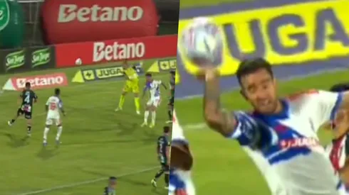 Una mano de Zaldivia anuló el gol del triunfo de la U.