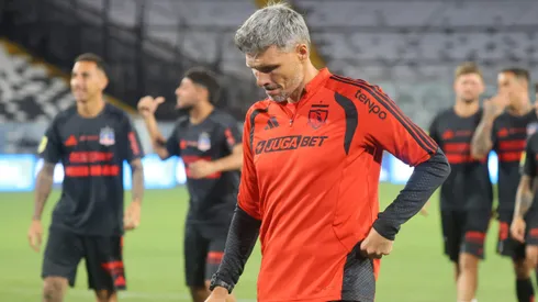 Fernando Ortiz prepara el partido con La Calera.