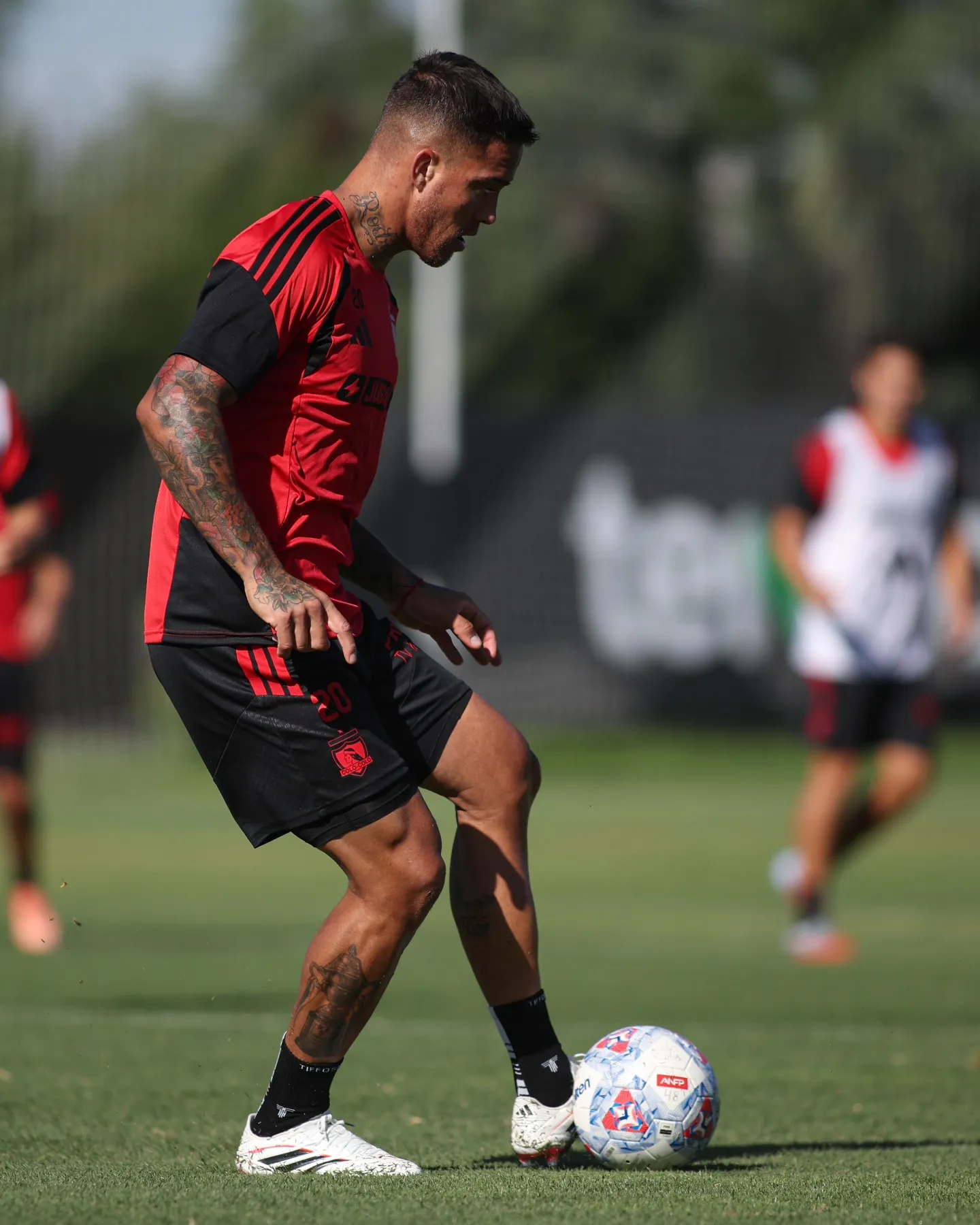 Javier Méndez no será titular ante La Calera. Foto: Colo Colo