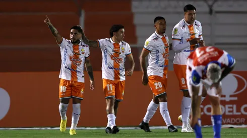 Carvallo celebró contra Universidad Católica.
