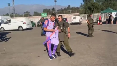 Notable momento registrado en La Cisterna.