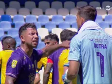 La discusión de Valencia y Dutra que caldeó al Conce en el clásico perdido