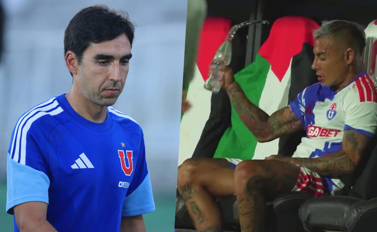 “Quería seguir…”: TNT Sports destapa video del enojo de Eduardo Vargas con Meneghini en U de Chile