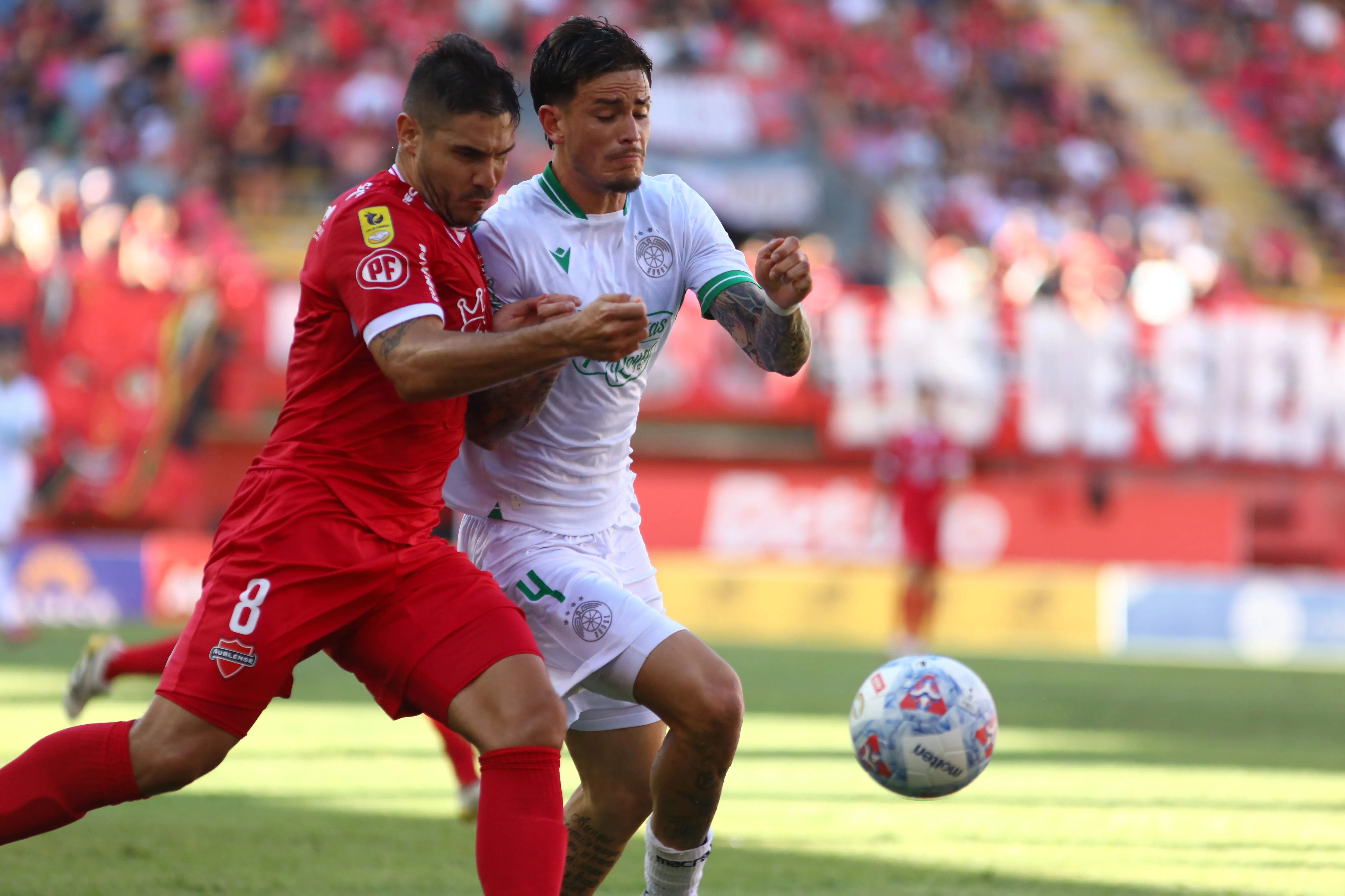 Ñublense se hizo fuerte y derrotó a Audax Italiano por 1-0. (Foto: Mauricio Ulloa/Photosport)