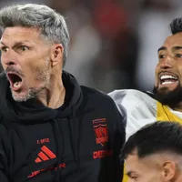 Video: el eufórico abrazo de paz de Vidal y Ortiz en Colo Colo