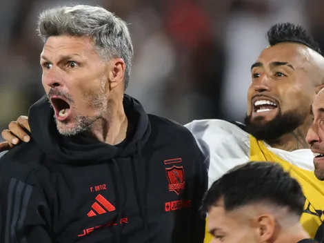 Video: el eufórico abrazo de paz de Vidal y Ortiz en Colo Colo