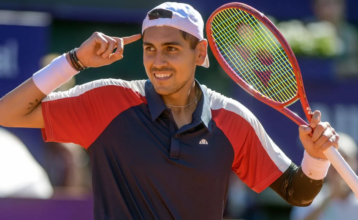 Debut de Alejandro Tabilo vs. Emilio Nava en ATP Río Debut de Alejandro Tabilo vs. Emilio Nava en ATP Río