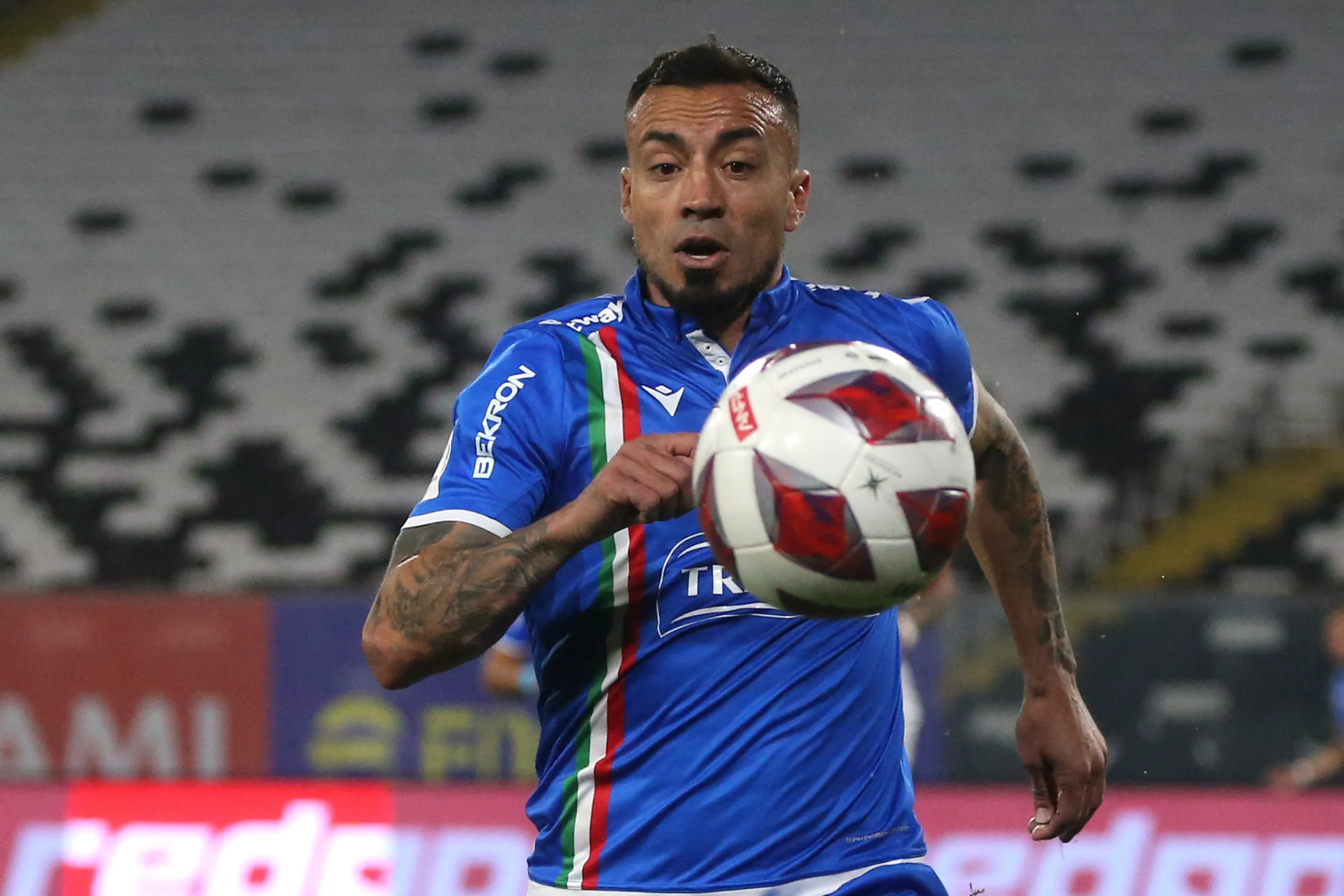 Cereceda en su último paso por Audax. Imagen: Photosport