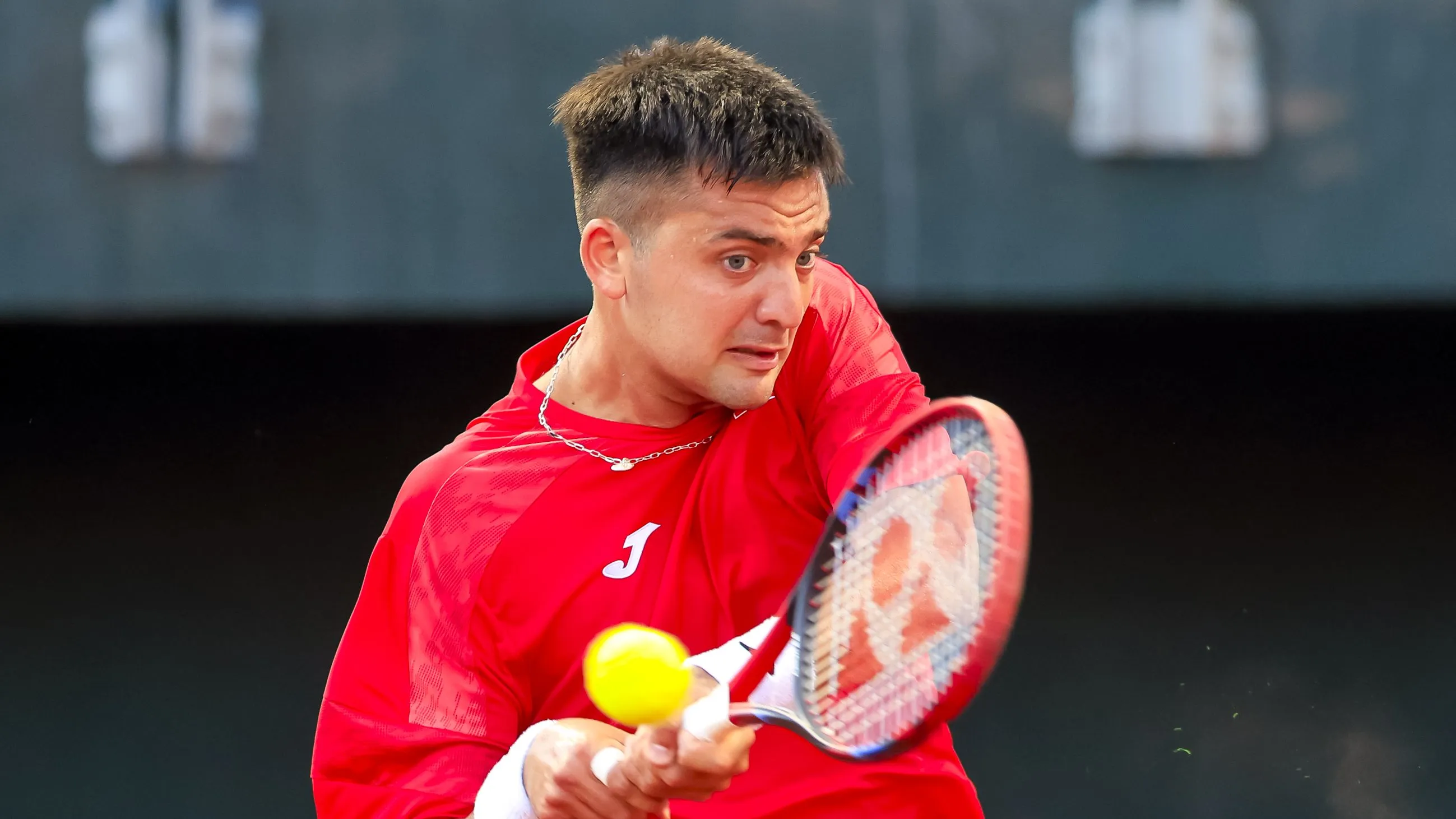 Tomás Barrios no pudo y le dijo adiós al Río Open. Foto: Photosport.