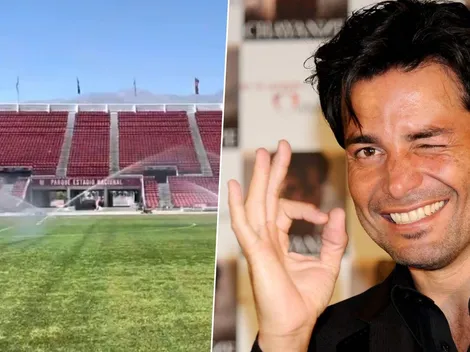 Video: así quedó la cancha del Estadio Nacional tras Chayanne
