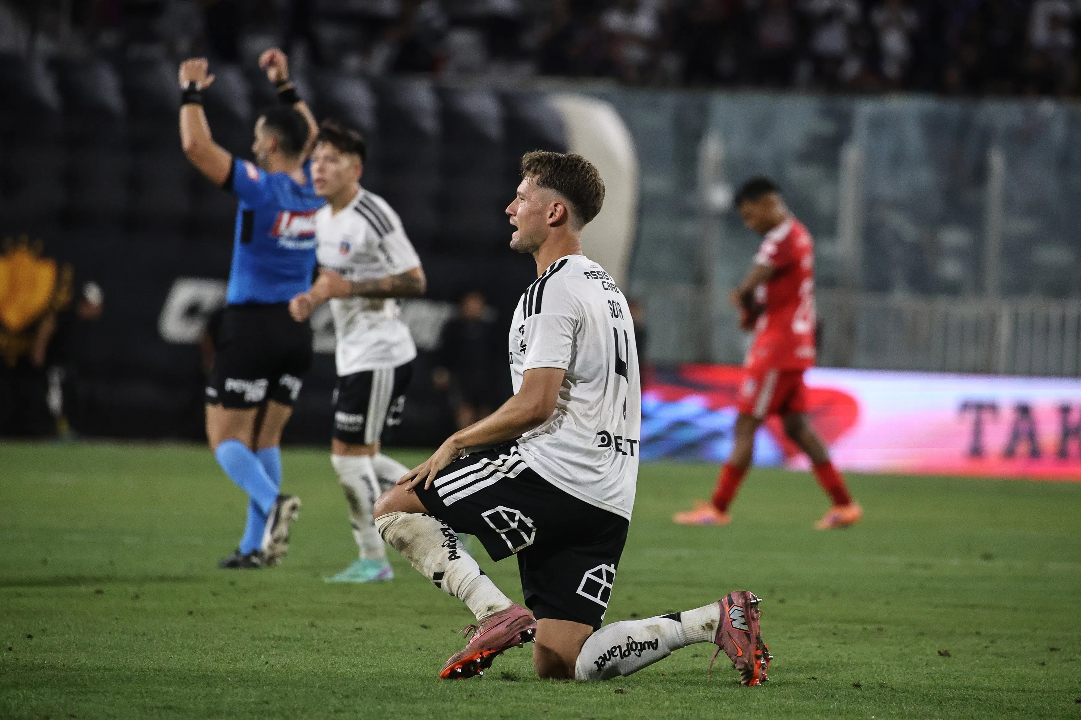 Joaquín Sosa colaboró a otra valla invicta de Colo Colo. (Diego Martin/Photosport).