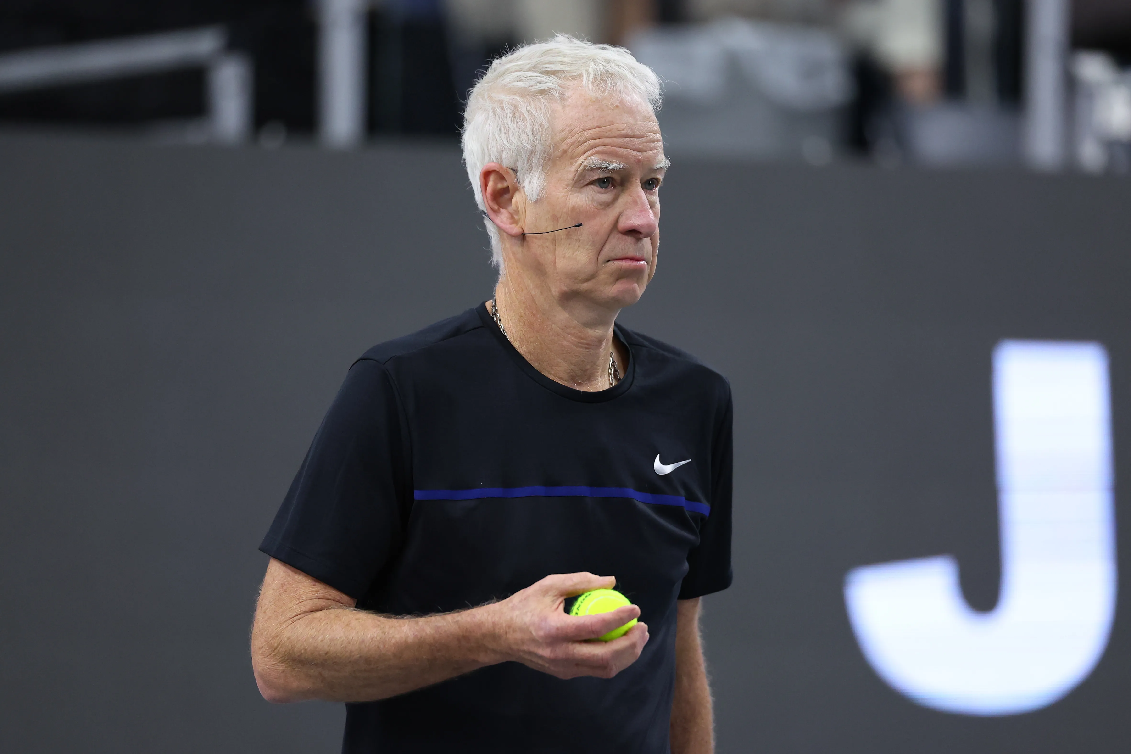 John McEnroe recordó su carrera. Foto: Getty