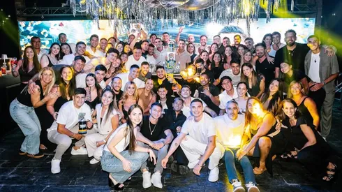 Ángel Di María celebró su cumpleaños 38