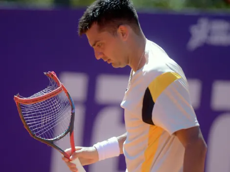 Uno menos: Tomás Barrios de despide del Río Open