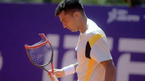 Tomás Barrios no pudo avanzar en el Río Open.