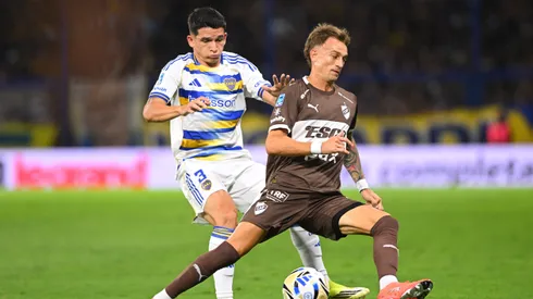 Guido Mainero fue titular en Platense ante Boca el fin de semana pasado.