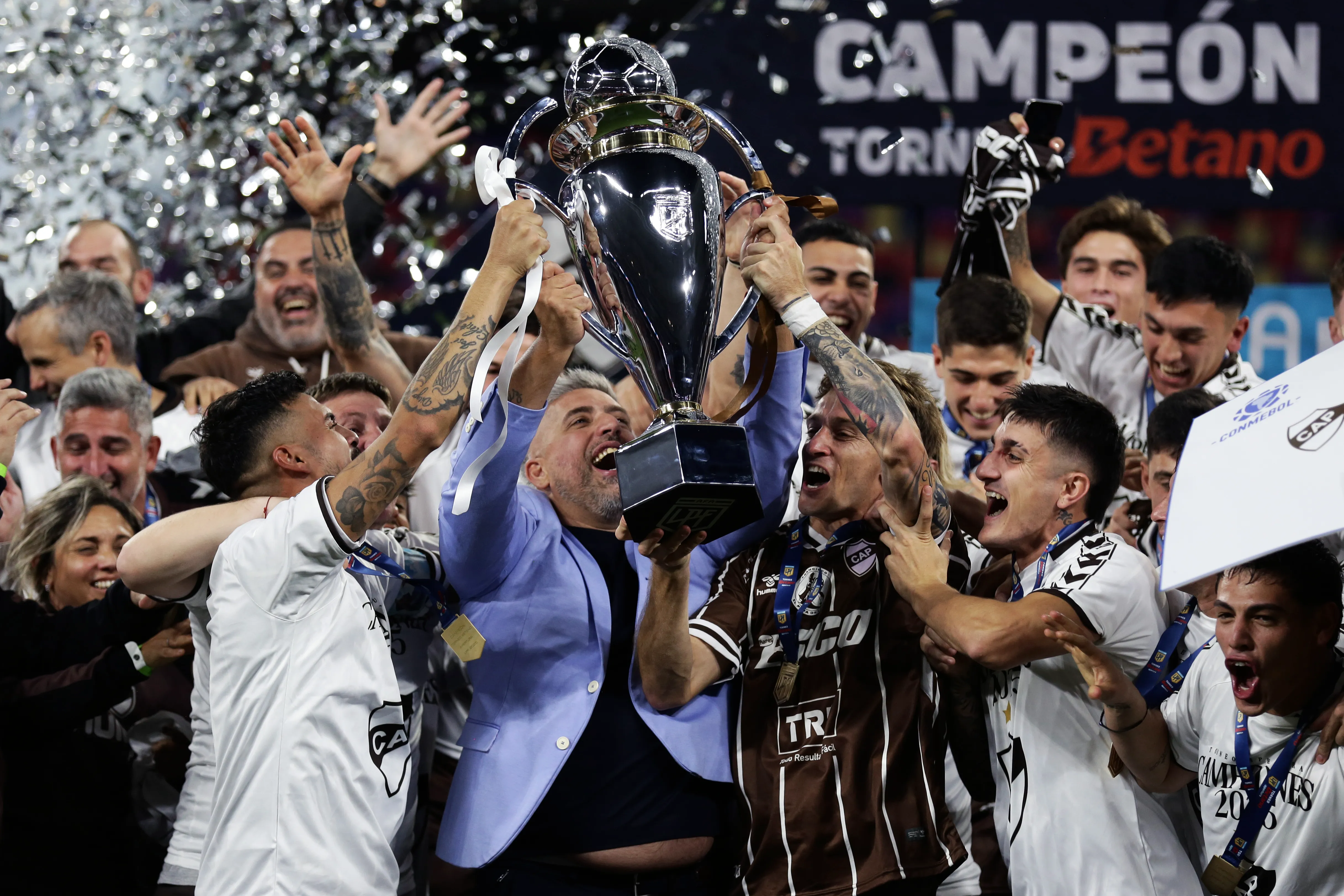 Guido Mainero fue clave en el título de Platense en 2025, pero no ha recuperado su nivel, avisan desde Argentina. (Photo by Joaquín Camiletti/Getty Images)