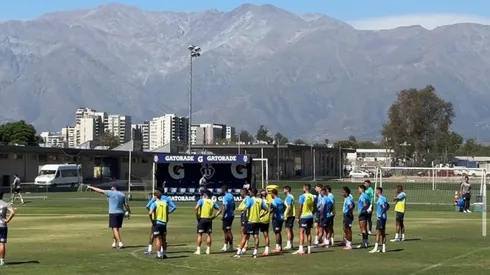 Bahía entrenó en el Centro Deportivo Azul.