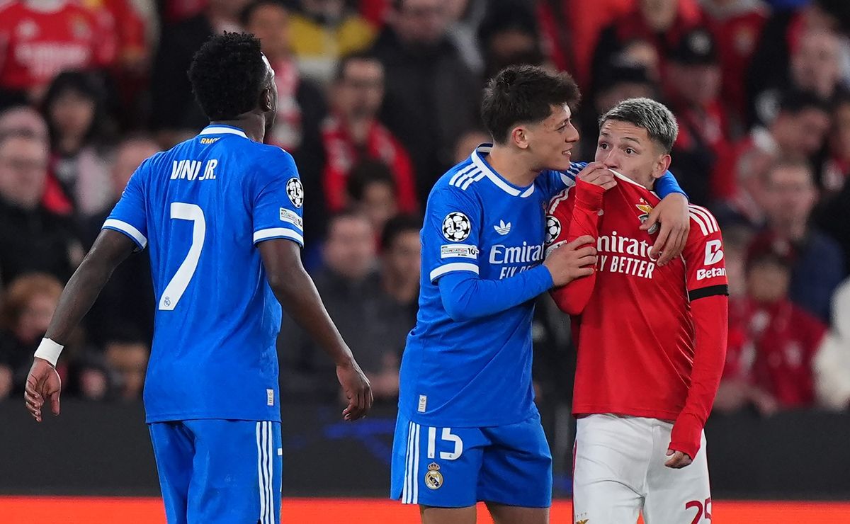 Odiado en Chile tras el Mundial: filtran que Prestianni tenía foto de Vinícius tras acusación de racismo