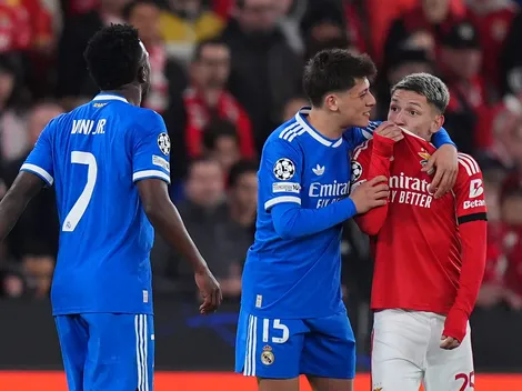 Se supo todo: filtran que Prestianni guardaba foto de Vinícius en celular