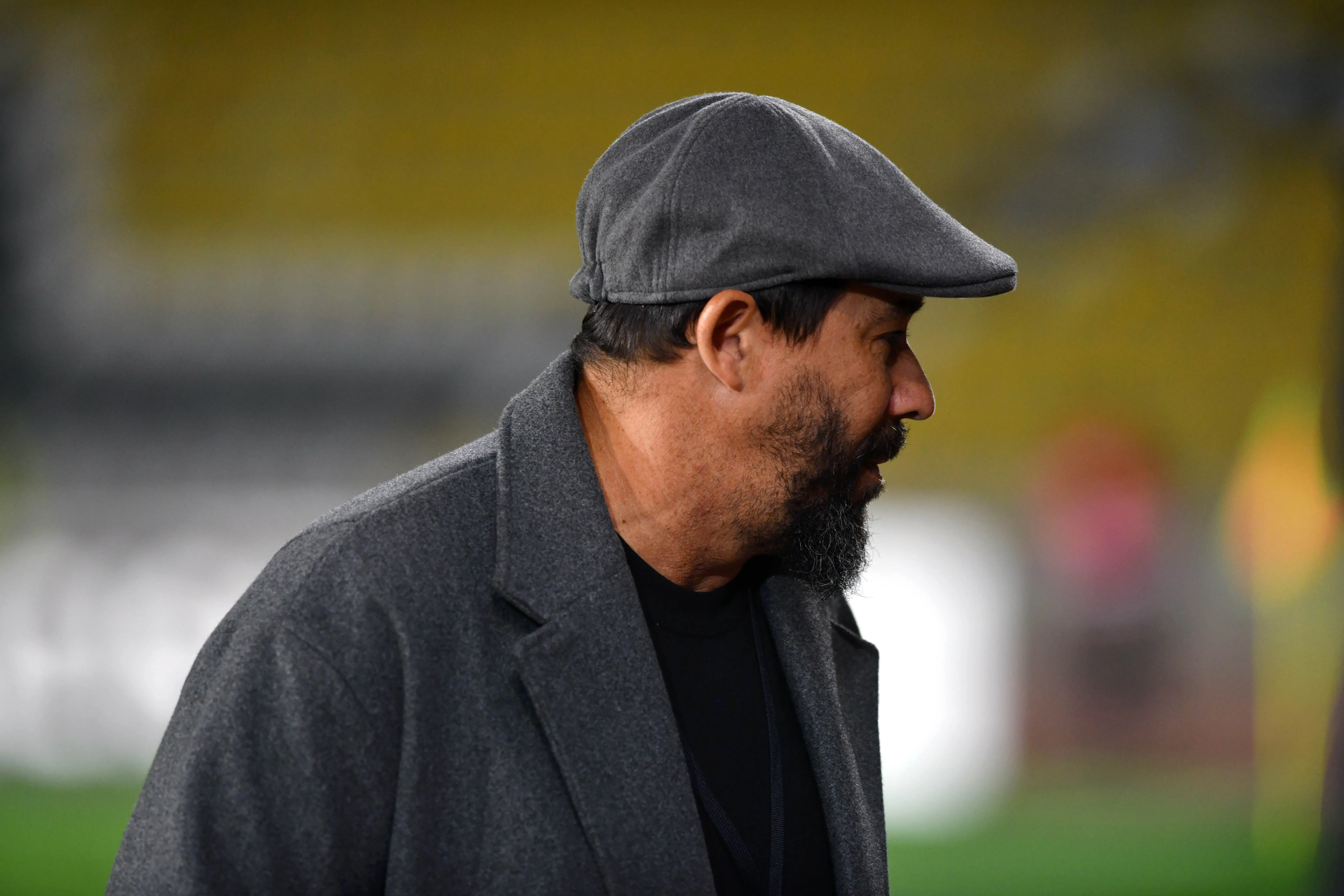 Vitamina Sánchez, el DT de Olimpia. (Alejandro Pizarro Ubilla/Photosport).