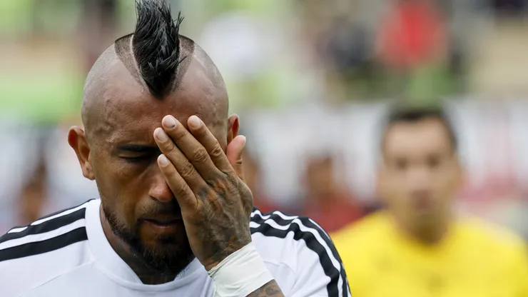 A Vidal no le gustó cómo jugó el carrilero de Huachipato.