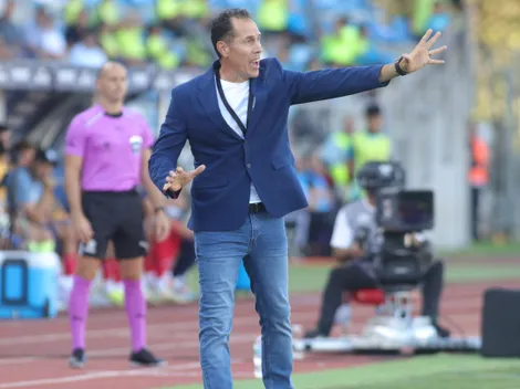 Lucas Bovaglio reclama por el partido ante Colo Colo