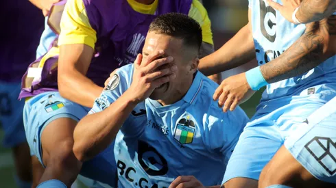 El héroe de O'Higgins en la Copa Libertadores y no pudo contener las lágrimas.