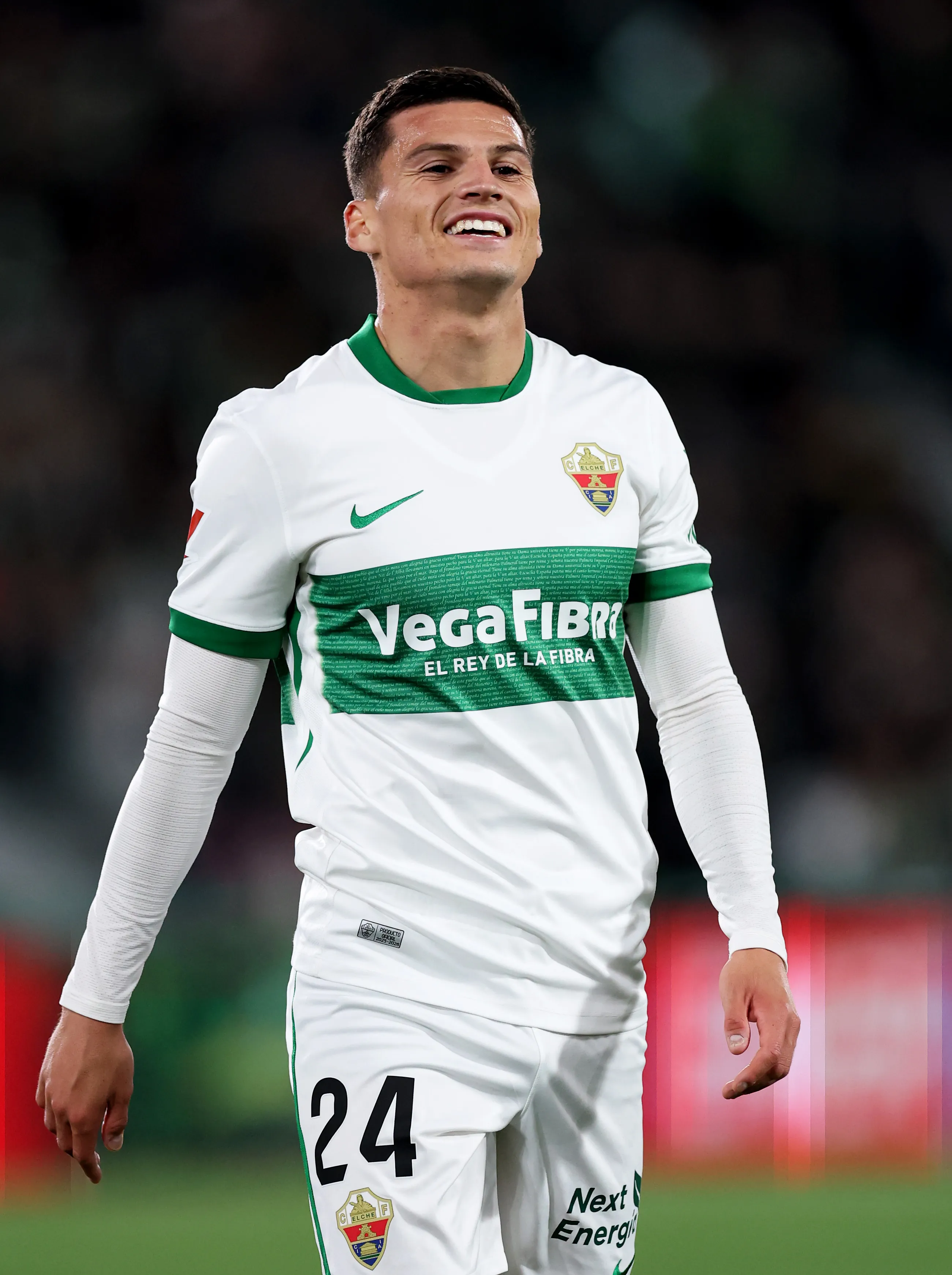 Lucas Cepeda jugó 80 minutos en su primera titularidad con Elche.(Foto: Clive Brunskill/Getty Images)
