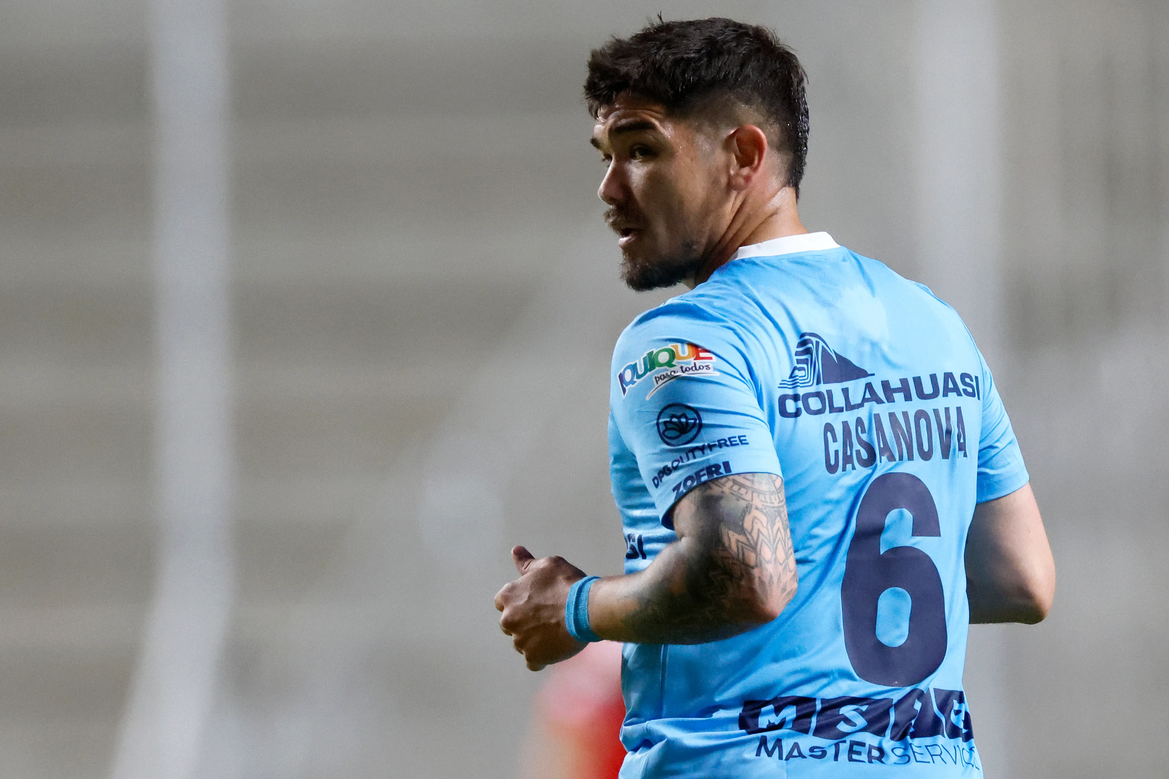 Casanova jugó Copa Libertadores con Iquique, pero también descendió. Imagen: Photosport