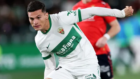 Lucas Cepeda ya comienza a sumar minutos en Elche.