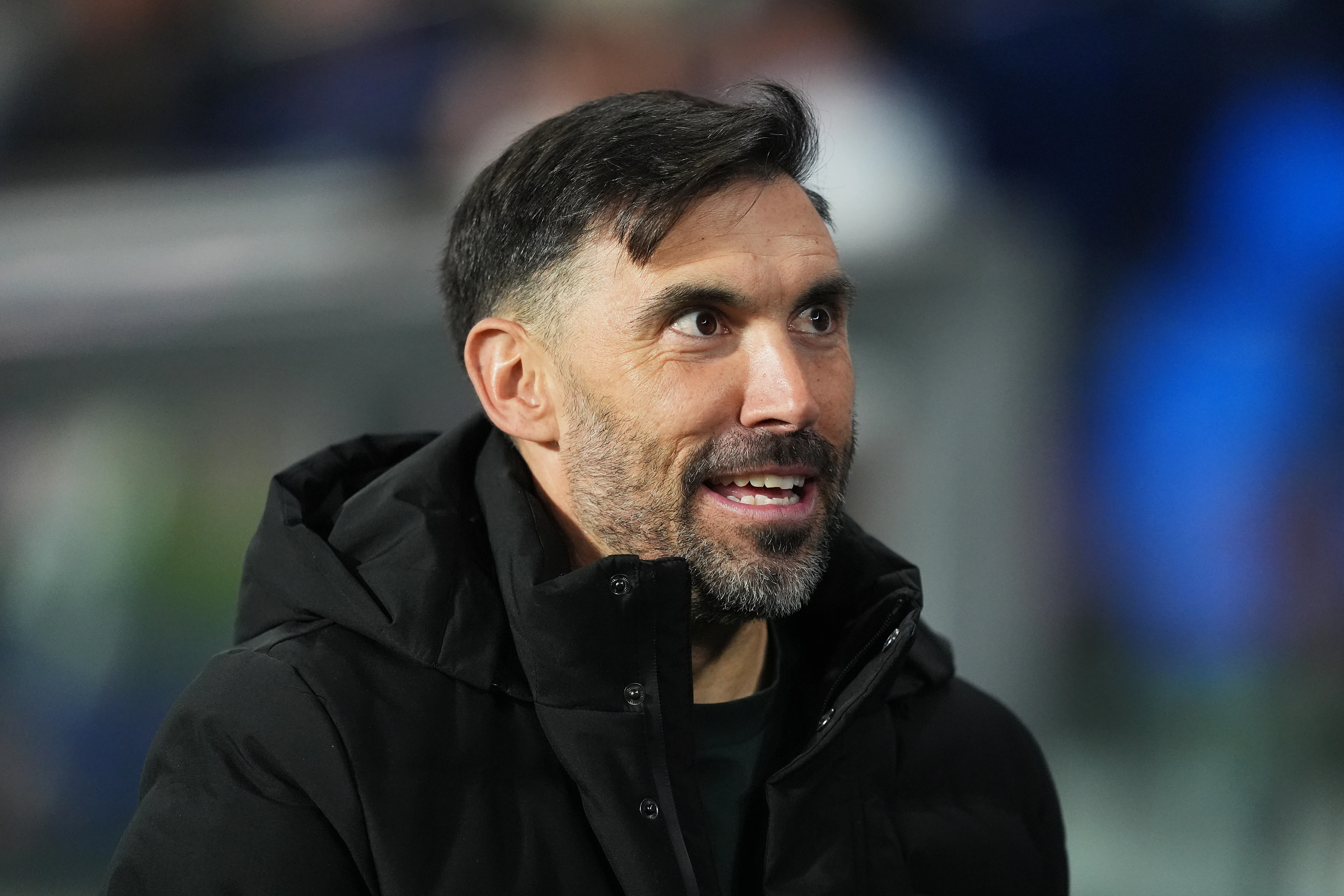 Eder Sarabia quedó derretido por el potencial de Lucas Cepeda. (Juan Manuel Serrano Arce/Getty Images).