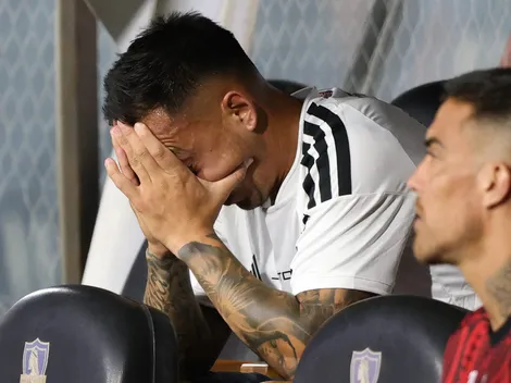 Colo Colo recibe la peor de las noticias tras lesión de Correa