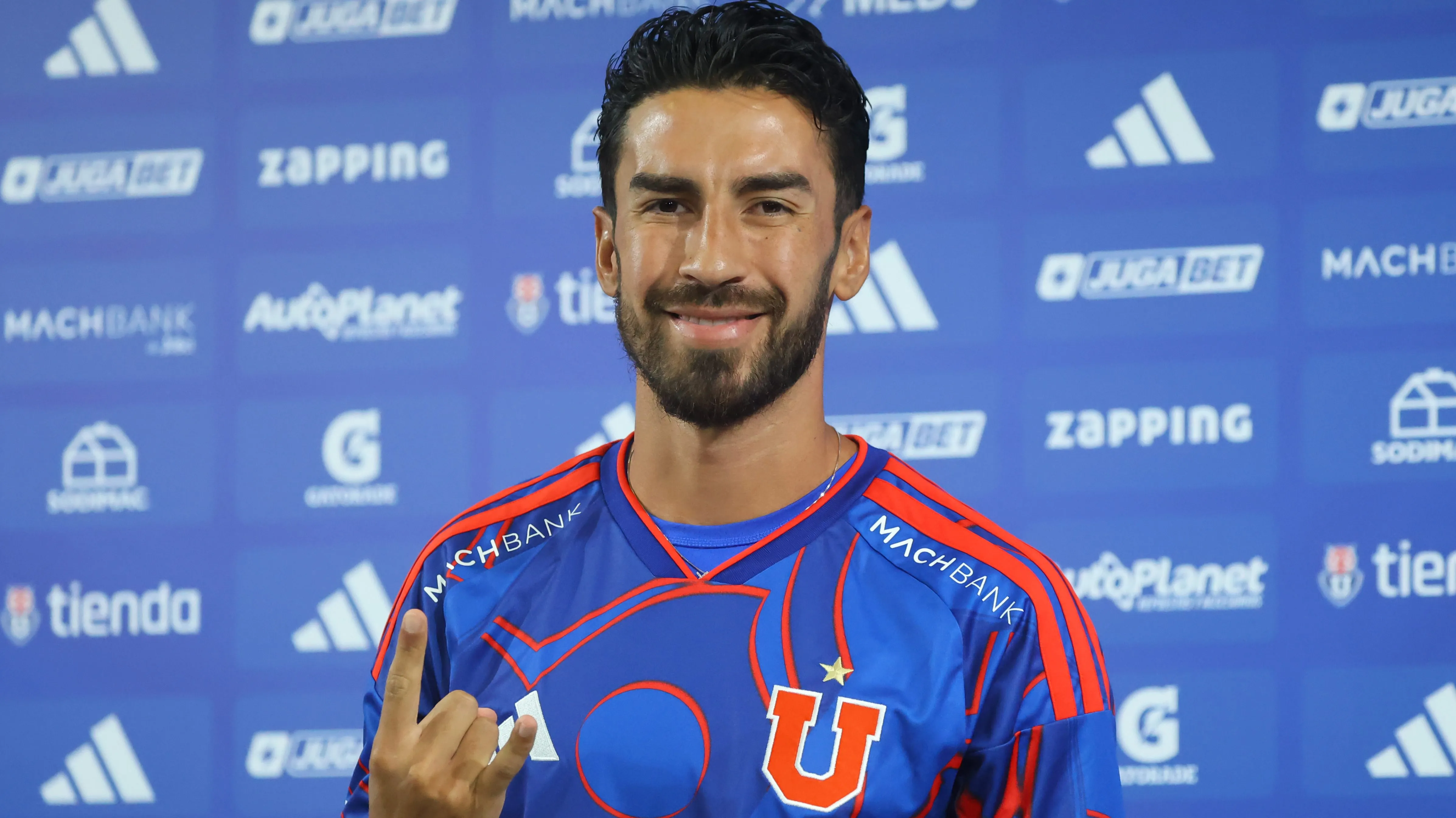 Juan Martin Lucero es uno de los grandes fichajes de la U para la temporada 2026.