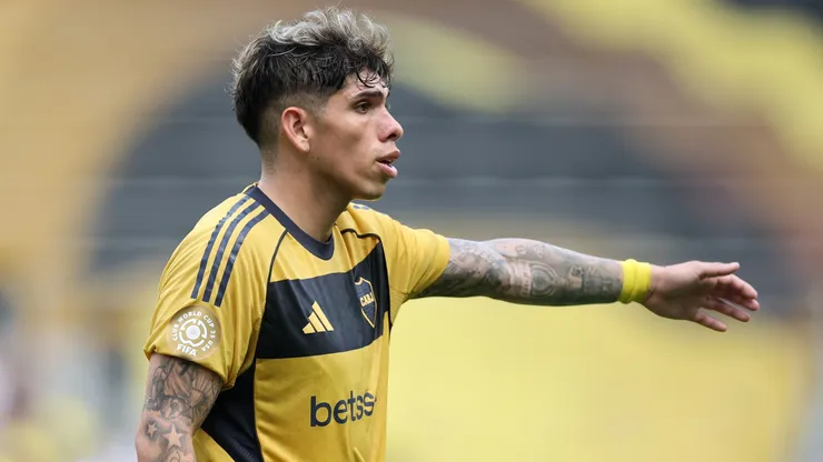 Carlos Palacios todavía está lejos de debutar en 2026 con Boca Juniors.