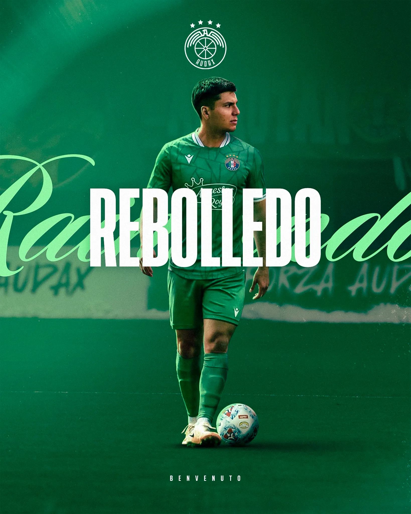 Los Itálicos aseguraron a Raimundo Rebolledo en el cierre. Foto: Audax Italiano.