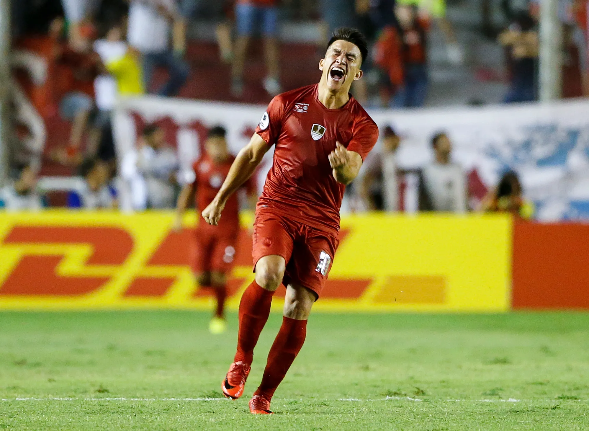 Fernando Gaibor jugó 49 partidos en Independiente, según Transfermarkt: anotó cinco goles y regaló siete asistencias. (Gabriel Rossi/Getty Images).