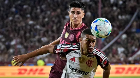 Matías Sepúlveda destacó en triunfo de Lanús a Flamengo en Recopa.