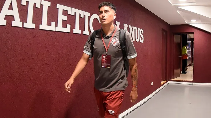 Matías Sepúlveda destacó con Lanús en Recopa Sudamericana.