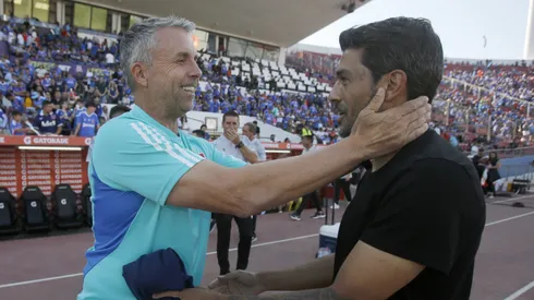 El debut del DT en Chile.