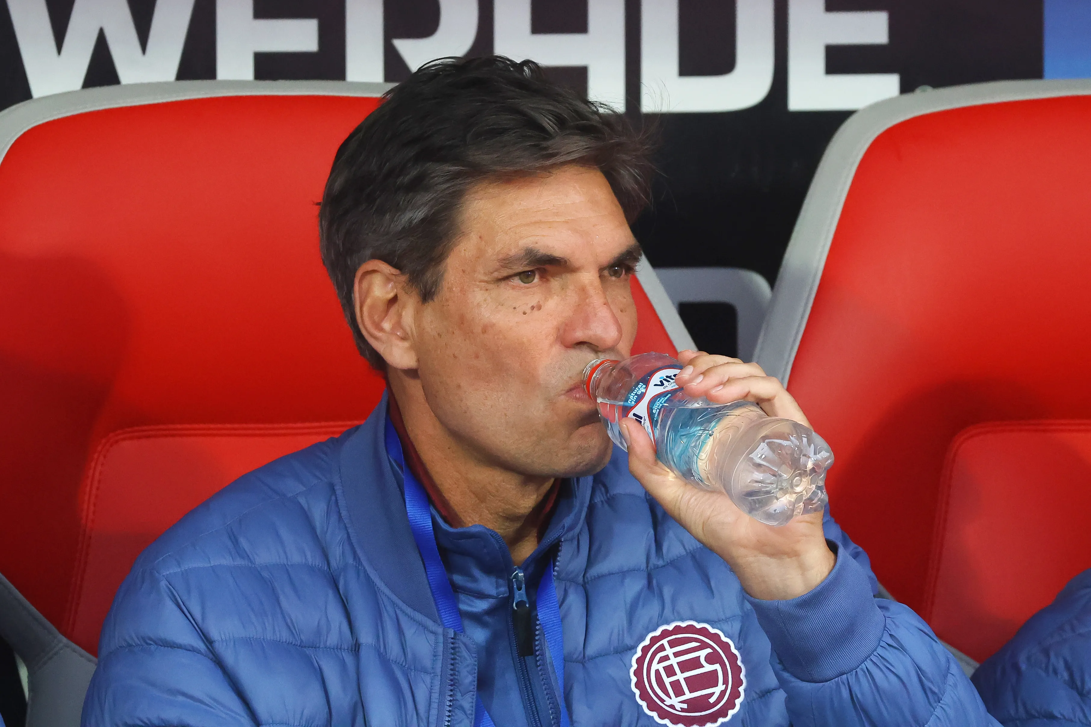 Mauricio Pellegrino en el Estadio Nacional ante la U de Chile. (Jonnathan Oyarzun/Photosport).