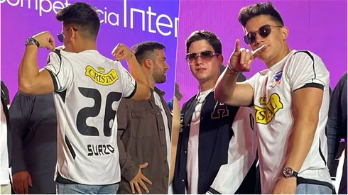 Representa a México en Festival de Viña y sorprende con camiseta de Humberto Suazo.