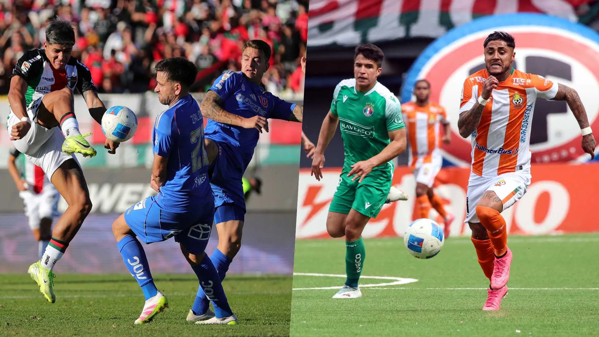 DSports y ESPN se repartirán a los chilenos en la Copa Sudamericana. (Fotos: Photosport)