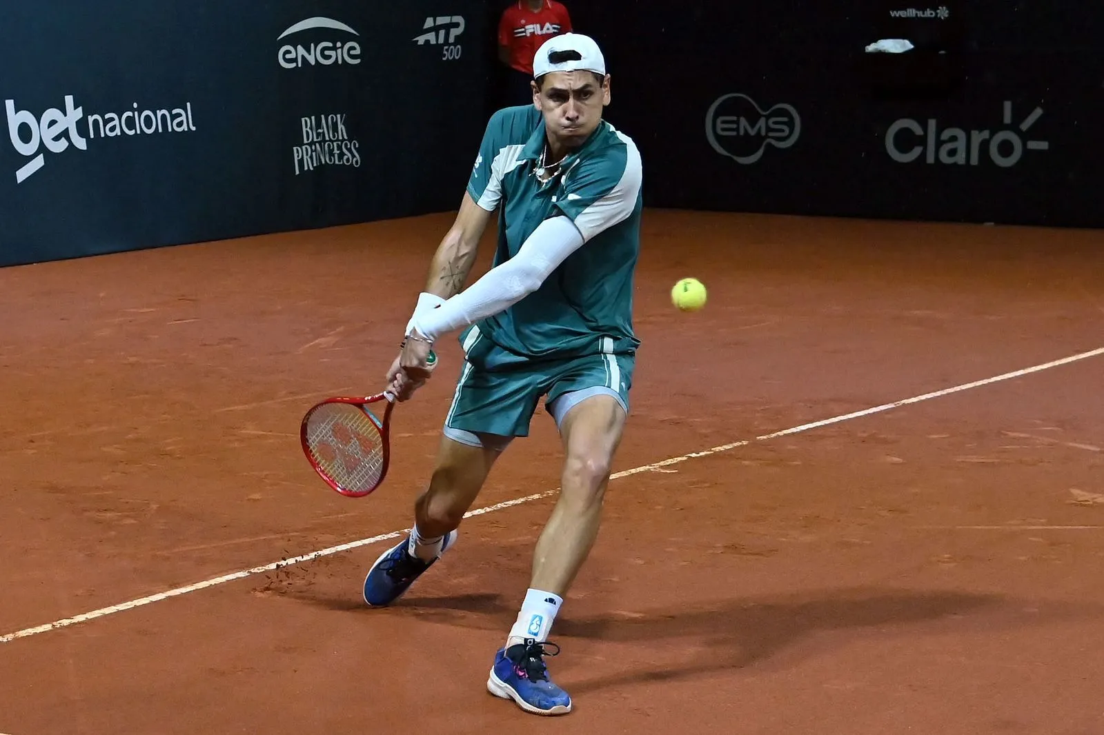 Alejandro Tabilo luchará por el título en el ATP de Río de Janeiro. FOTO: Río Open