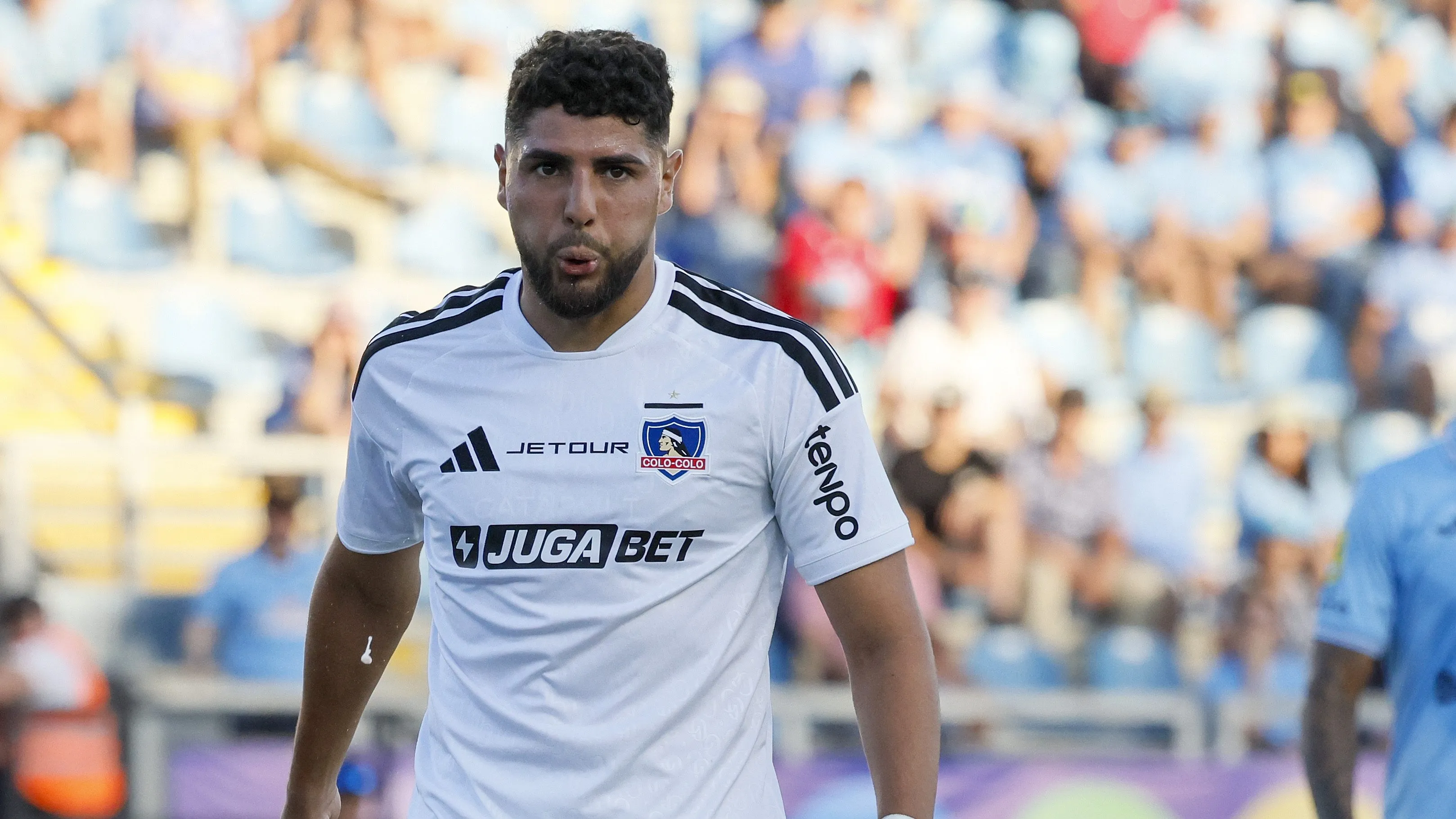 El delantero de Colo Colo está en un buen momento.