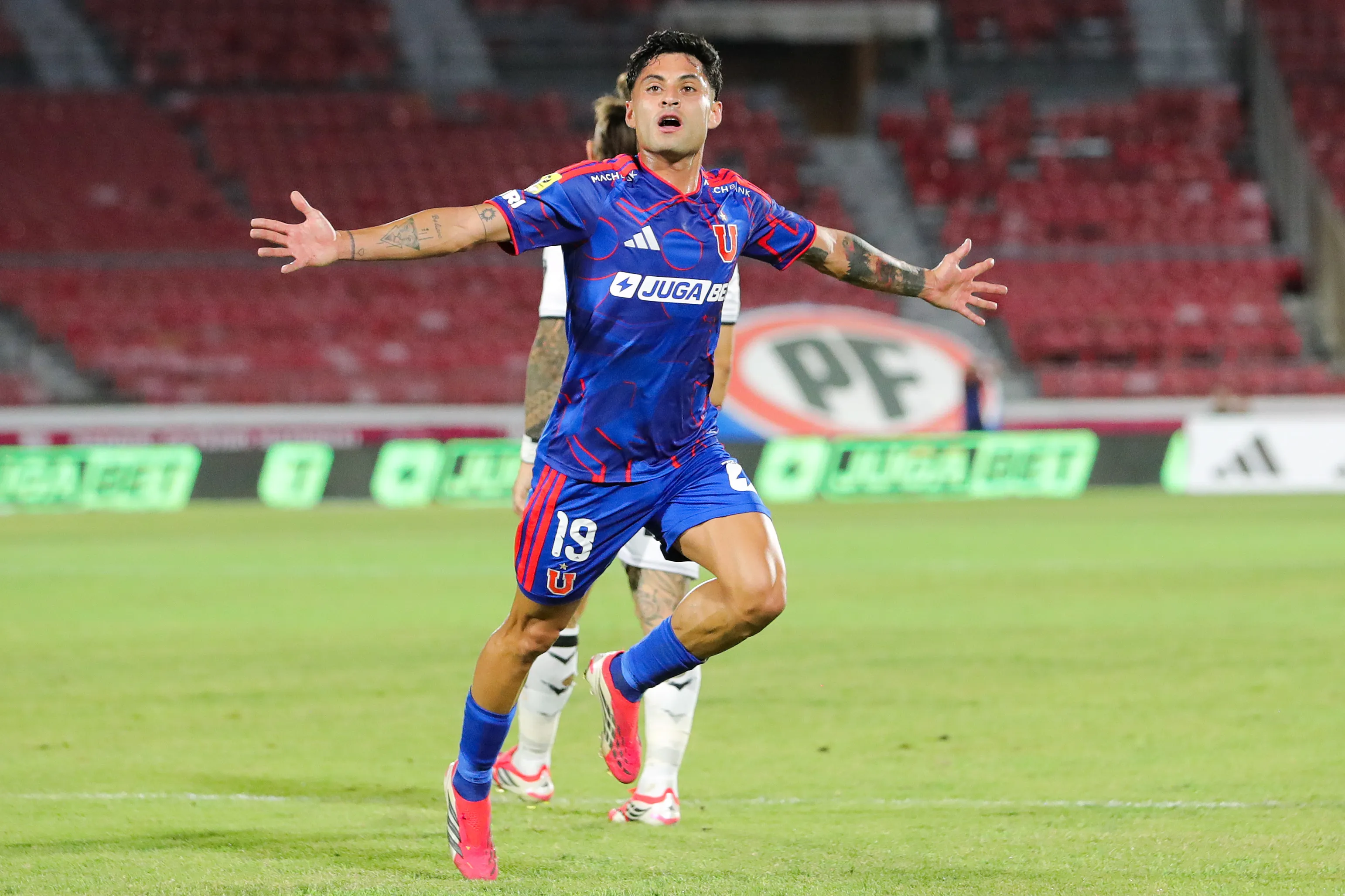 Javier Altamirano volvió a marcar por Universidad de Chile