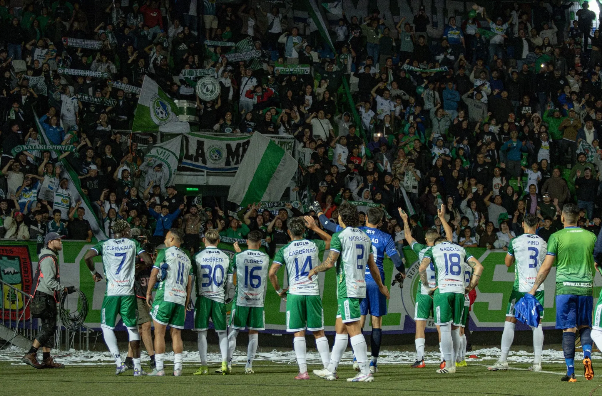 Manley Clerveaux lideró el triunfo de Deportes Puerto Montt luego de su salida de Colo Colo. Foto: D. Puerto Montt.