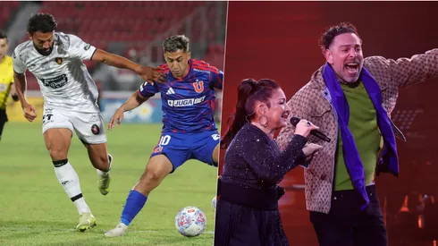 Heller disfrutó el show en Viña del Mar mientras la U lo pasaba mal en el Nacional