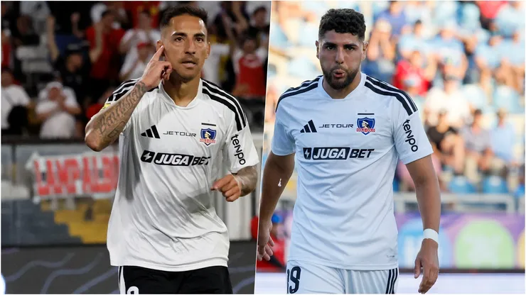 Javier Correa y Maximiliano Romero se han repartido el puesto del 9 en Colo Colo.