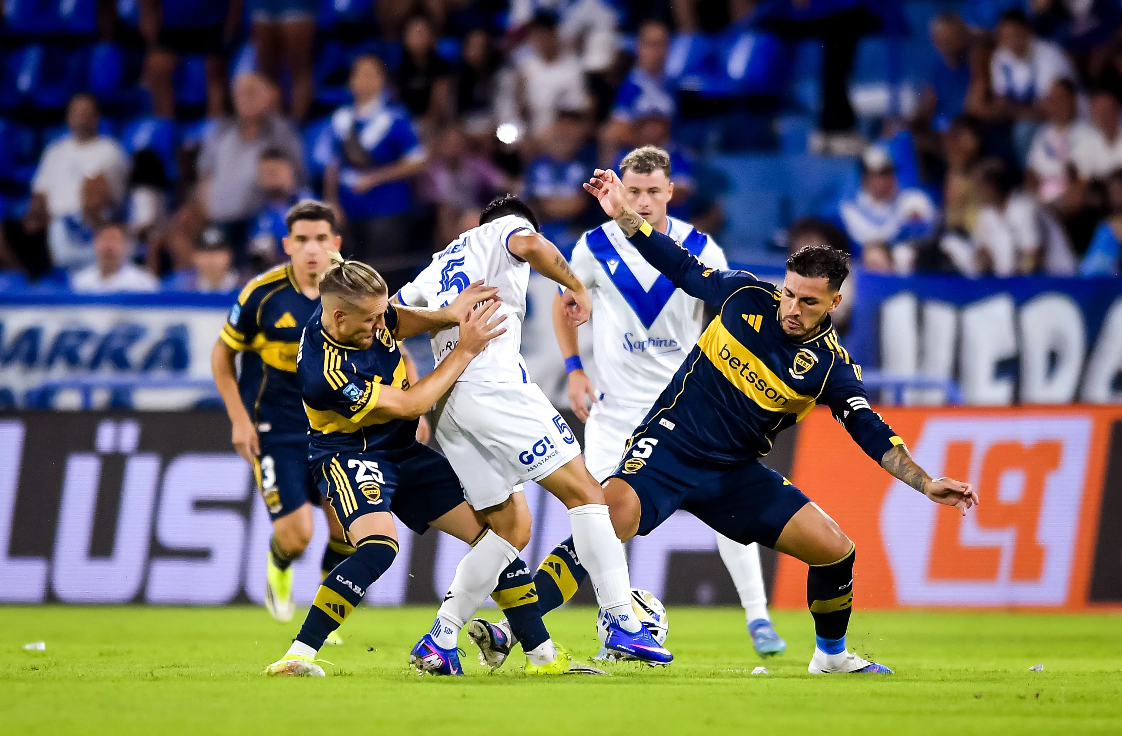 Claudio Baeza brilló ante River y había jugado muy bien ante Boca Juniors. (Marcelo Endelli/Getty Images).